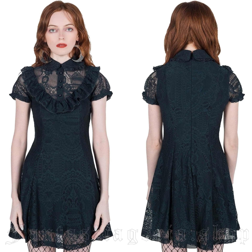 Elegant Black Lace Dress